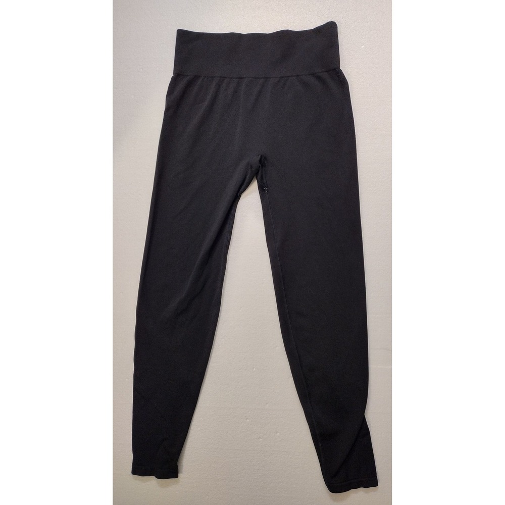 PINK Victorias Secret Leggings Womens M High Waist Seamless Full Length Black